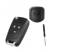 3 Botón de Ajuste para Opel Vauxhall Zafira Astra Insignia Holden Mando a Distancia del Coche Shell Fob Funda Flip Cuchilla HU100