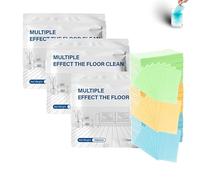 3 Box Floor Cleaning Tablets, Multi Surface Cleaner Sheets for Mopping, Dissolvable Tabletas Limpiadoras Suelo, Concentrated Cleaner for Hardwood, Laminate and Tile (#C)