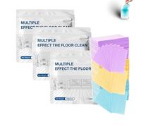 3 Box Floor Cleaning Tablets, Multi Surface Cleaner Sheets for Mopping, Dissolvable Tabletas Limpiadoras Suelo, Concentrated Cleaner for Hardwood, Laminate and Tile (#F)