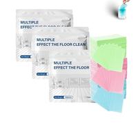 3 Box Floor Cleaning Tablets, Multi Surface Cleaner Sheets for Mopping, Dissolvable Tabletas Limpiadoras Suelo, Concentrated Cleaner for Hardwood, Laminate and Tile (#A)