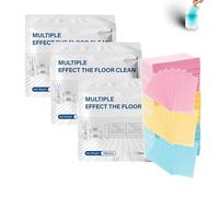 3 Box Floor Cleaning Tablets, Multi Surface Cleaner Sheets for Mopping, Dissolvable Tabletas Limpiadoras Suelo, Concentrated Cleaner for Hardwood, Laminate and Tile (#D)