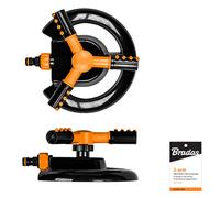 3 Brazo Rociador Rasensprenger Giratorio Rociador Impulsor Rociador Hasta 80 M²