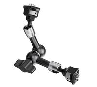 3 brazos de fricción flexibles de 7 pulgadas / 11 pulgadas con articulación y soporte de rosca de 1/4 pulgadas para monitor LCD / smartphone DSLR, bloqueo de palanca ergonómico, soporte para cámara S