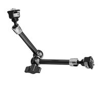 3 brazos de fricción flexibles de 7 pulgadas / 11 pulgadas con articulación y soporte de rosca de 1/4 pulgadas para monitor LCD / smartphone DSLR, bloqueo de palanca ergonómico, soporte para cámara S