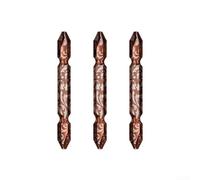 3 brocas de junta dura con puntas de acero de aleación endurecido para una mayor durabilidad y rosca eficaz de tornillo