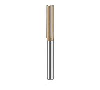 3 brocas rectas de grado industrial de 1/4 pulgadas para cortar metal y carpintería, accesorios de brocas de enrutador