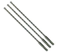 3 brocas SabreCut SDSD6_3 de 6 mm x 310 mm aprobadas por PGM SDS Plus para ladrillos de hormigón de piedra