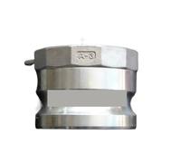 3" BSPT Female x Type A Camlock Quick Disconnect Coupling 304 Stianless Cam Groove YZWRWRMKTB