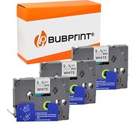 3 Bubprint Cintas de Etiquetas compatibles con Brother TZE-221 | Para P-Touch 1280 2430PC 2730VP 3600 9500PC D400VP D600VP H100LB H105 P700 P750W
