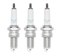 3 Bujías NGK Con Asiento De Junta Plana DR8EA 18mm M12x1,25 1,6mm 7162
