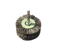 3 cabezales de cepillo de pulido de 60 mm con pelo de caballo y para nano filamento para herramientas giratorias, juego de ruedas de pulido en seco y húmedo para limpieza de madera y metal de jade (2)