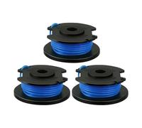 3 cabezales de corte for Ryobi One+ AC14RL3A, carrete for recortar césped, piezas de desbrozadora, piezas de repuesto for herramientas de jardín