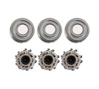 3 Cabezales De Repuesto For Afeitadora Eléctrica,Compatible For Xiaomi, ，Compatible For Mijia， S500C S500 S300, Accesorios For Cabezal De Corte MJTXD01SKS.