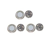 3 cabezales de repuesto for afeitadora HQ4, compatibles con Philips HQ912, HQ914, PQ216, PQ182, PQ190 y YQ6008.