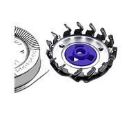 3 cabezales de repuesto for afeitadora Philips HQ8, HQ6075, HQ7120, PT735, PT860, PT880, PT870, AT890, 8895XL, 8894XL y 8892XL(Double knife)