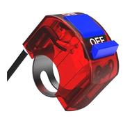 3 Cables Universal Motocicleta Manillar Interruptor De Apagado Botón De Encendido Y Apagado Para Moto Motor ATV Bicicleta DC12V/10A Negro Interruptor de Control(3)