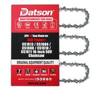 3 cadenas de motosierra de 16 pulgadas de repuesto para motosierra EGO Power+ CS1613, CS1604, CS1600, CS1610, CS1611 de 16 pulgadas y 56 V