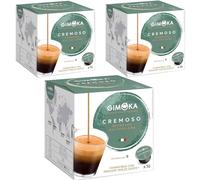 3 Cajas de Espresso Cremoso Gimoka , Dolce Gusto compatible 16 cápsulas