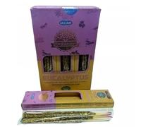 3 Cajas de Incienso Orgánico en Varillas Hecho a Mano 25gr x3 Hecho en India Resina y aceites Esenciales 100% Natural (Eucalipto)