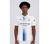 PUMA Camiseta Third Manchester City Hombre 2026/27 - Blanco | Camiseta réplica oficial; manga corta; corte regular; tecnología dryCELL absorbente; tejido transpirable