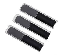 3 cañas de saxofón para clarinete soprano tenor alto con niveles de fuerza 1.5/2.0/2.5 hechas de resina sintética y suministradas con cubiertas protectoras de plástico para mejorar la longevidad