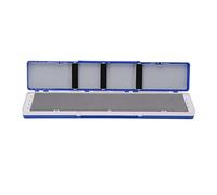 3 Capas 3 en 1 Caja de Flotador Multifuncional Caja de Aparejos de Almacenamiento de línea de Pesca portátil con un Cierre magnético de Carrete EVA Premium para Pescadores de (Azul)