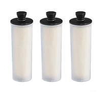 3 cartuchos de filtro descalcificador, cartucho de filtro de repuesto compatible con limpiador de vapor ForKarcher SC3 Series