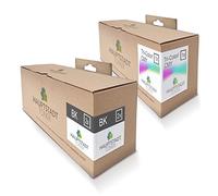 3 cartuchos de tinta capital compatibles con HP H 470 BT, H 470 WBT, H 470 WF, H470, H470B, H470BT, H470WBT, H470WF, K 7100, K 7103, K 7108, K7100 sustituyen a 338+340 4C93 63EE Color + C8765EE Negro