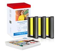 3 Cartuchos De Tinta y 108 Hojas Papeles-Para Cartucho Canon Selphy CP1500 Papel Fotográfico KP-108IN 3115B001(AA) 4 x 6 in, Compatible Con Canon Selphy CP 1500 CP 1300 papel y tinta
