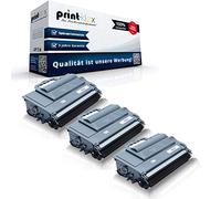 3 cartuchos de tóner compatibles con Brother MFC-L5700 DN MFC-L5700 DNLT MFC-L5700 DW MFC-L5700 Series MFC-L5750 DW MFC-L6800 DW TN3480 TN-3480 TN 3480 Negro Black Color Line Serie