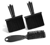3 cepillos de peluquero para el cuello, cepillos profesionales para cortar el cabello, para hombres y mujeres, herramientas de peinado, salón de belleza, uso doméstico