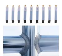 3 cepillos de soldadura de cabeza de cobre para precisión para la limpieza de perlas de soldadura en espacios reducidos con longitud total de 93 mm por cepillo (M8)