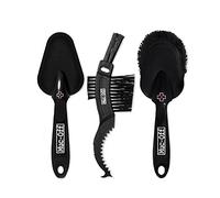 Muc-Off, Accessorio Set Spazzole 3 Pezzi , Cepillos De Limpieza De Bicicletas, Multicolor, Unica, Adulto Unisex