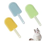 3 cepillos para gatos de pelo corto de pelo largo, suaves cepillos para gatos 2024, nuevo cepillo de cuidado de gatos, cepillo de silicona para gatos, peine de doble cara, cepillo de pelo para gatos,