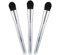 3 cepillos para mascarilla facial, cepillo para máscara de barro/crema, cepillos de cerdas suaves para aplicar máscaras para ojos, cepillo aplicador de ácido esteticista