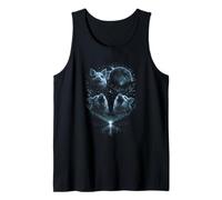 3 Cerdo Aullando Mystic Lunar Cold Blue Moon Eclipse Forest Camiseta sin Mangas