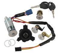 3 cerraduras de Puerta + bombin Arranque + Tapa del Tanque compatibles para Peugeot 206 (Desde 1998). con 2 Llaves | 9170N8