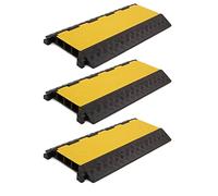 3 Channel Cable Protector Bridges by Gear4music Pack of 3