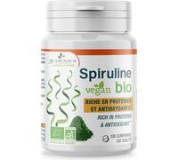 3 Chenes Laboratoires Espirulina Vegana Bio - 100 comprimidos no recubiertos 3 Chenes Laboratoires