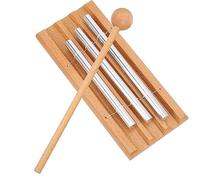 3? Chimes de Viento Polo Instrumento de Percusión Educativa para Niños con Martillo Tres Polos Viento Educación Xylophonewind Chimes Desktop Bellxylophonepercusion Instrument For For