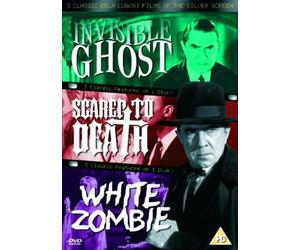3 Classic Bela Lugosi Films Of The Silver Screen - Invisible Ghost / Scared To Death / White Zombie [DVD] [Reino Unido]