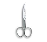 3 claveles 02017 acero inoxidable cuchilla curvada tijeras de uñas
