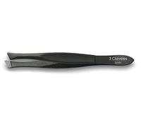 3 Claveles 12222 Pinza Depilar, Sesgada de 8 cm