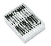 3 Claveles 12659 - Paquete de 10 Cuchillas para Navaja Ergonómica