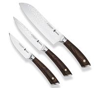 3 Claveles 28054 Cocina, Acero inoxidable, Set de 3 Cuchillos SAKURA
