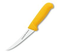3 CLAVELES 8184 - Cuchillo deshuesar semi-flexible curvo Proflex acero inoxidable amarillo 13 cm