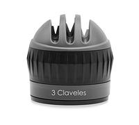 3 Claveles - Afilador de Cuchillos con Ventosa, 3 Fases - 6 cm