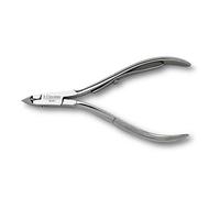 3 Claveles - Alicate Cutícula de 10 cm con Boca Corte de 5 mm, acero carbono, para cortar las uñas