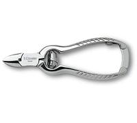 3 Claveles - Alicate Para Uñas .5 Cm, Alicate De Pedicuro, Acero Carbono, Forjado, Niquelado, Para Cortar Uñas Gruesas, Brillo