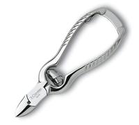 3 Claveles - Alicate Para Uñas .5 Cm, Alicate De Pedicuro, Acero Carbono, Forjado, Niquelado, Para Cortar Uñas Gruesas, Brillo